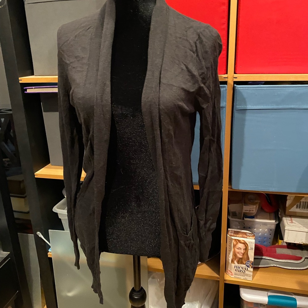 BillaBong Heather black cardigan